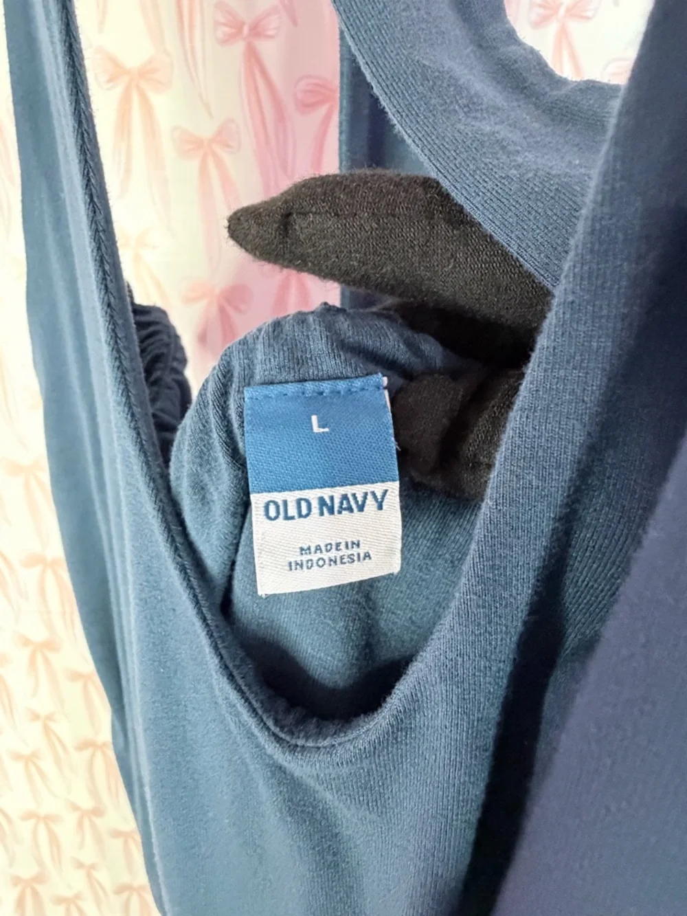 Old Navy Deep Navy Backless Halter Jumpsuit - Picture 7 of 10